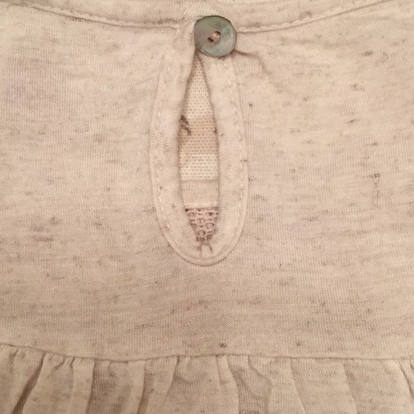 Cute Lovemarks Lace Mixed Media Tee - Picture 4 of 6